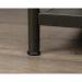 Teknik Office Boulevard Cafe Desk Black Finish Contrasting Vintage Oak Accent effect 5420701