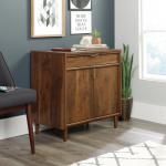 Teknik Office Clifton Place Storage Sideboard Grand Walnut Effect Finish Storage Drawer Adjustable Shelf Behind Sliding Doors and Solid Wooden Feet 5421115