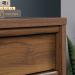 Teknik Office Clifton Place Storage Sideboard Grand Walnut Effect Finish Storage Drawer Adjustable Shelf Behind Sliding Doors and Solid Wooden Feet 5421115