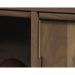 Teknik Office Clifton Place Credenza Grand Walnut Effect Finish Open Display Shelf Hidden Adjustable Shelf Large File Drawer and Solid Wooden Feet 5421317