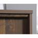 Teknik Office Clifton Place Credenza Grand Walnut Effect Finish Open Display Shelf Hidden Adjustable Shelf Large File Drawer and Solid Wooden Feet 5421317