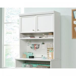 Teknik Office Craft Storage Hutch in a White Finish with an adjustable
