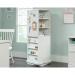 Teknik Office Craft Tower in  White Finish with swivel base