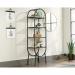 The Teknik Bookcases Teknik Office Boulevard Cafe Oval Bookcase Display Unit features safety tempered glass shelves and a durable powder coated metal frame. Its sleek design and clean lines create a modern and sophisticated look, making it a stylish addition to any office or living space. The oval shape adds a unique touch, while the clear glass shelves provide the perfect display for books, decorative items, and more. This elegant bookcase is both functional and aesthetically pleasing, making it a great choice for any room.