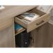 Teknik Office Essentials Computer Desk Summer Oak with Drawers and Storage Area 5424256