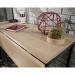 Teknik Office Industrial Style High Work Table and Flip Extension 5424943