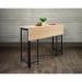 Teknik Office Industrial Style High Work Table and Flip Extension 5424943