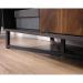 Teknik Office Canyon Lane TV Stand in Brew Oak finish and Grand Walnut accents, accommodates up to a 60in TV 5425302