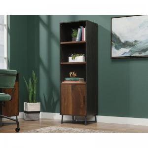 Teknik Office Canyon Lane 3 Shelf Bookcase with a door Brew Oak finish