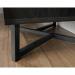 Teknik Office Canyon Lane 3 Shelf Bookcase with a door Brew Oak finish with Grand Walnut accents 3 sturdy 1 inch thick adjustable shelves and black po 5425303