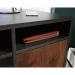 Teknik Office Home Study Desk Brew Oak and Grand Walnut accents 5425304