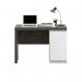 Teknik Office Hudson Chunky Desk in Charcoal Ash and Pearl Oak Accents, stylish with storage 5425833