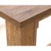 Teknik Office Counter Height Work Bench Vintage Oak Effect Finish Accommodates up to 4 people 5427127