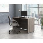 Teknik Office Affiliate 1200600 Desk in a Hudson Elm effect finish, two grommet holes for cord management 5427414