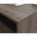 Teknik Office Affiliate 1200600 Desk in a Hudson Elm effect finish, two grommet holes for cord management 5427414