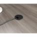 Teknik Office Affiliate 1200600 Desk in a Hudson Elm effect finish, two grommet holes for cord management 5427414