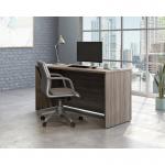 Teknik Office Affiliate 1500600 Desk in a Hudson Elm effect finish, two grommet holes for cord management 5427415