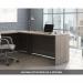 Teknik Office Affiliate 1500600 Desk in a Hudson Elm effect finish, two grommet holes for cord management 5427415