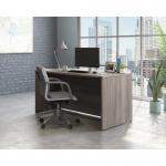 Teknik Office Affiliate 1500750 Desk in a Hudson Elm effect finish two grommet holes for cord management 5427424