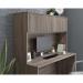 Teknik Office Affiliate 1500 Hutch in a Hudson Elm effect finish, hidden storage behind two double doors 5427429