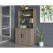 Teknik Office Affiliate Hutch For Storage Units in a Hudson Elm effect finish 5427430