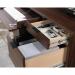 Teknik Office Elstree Credenza Desk in Spiced Mahogany 5427791