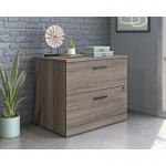 Teknik Office Affiliate Lateral File Unit in a Hudson Elm effect finish, durable two spacious file lockable drawers 5427871