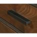 Teknik Office Canyon Lane L- Shaped Desk Brew Oak effect durable 1in thick desktop filing drawers 360 degree all round finish 5431209