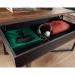 Teknik Office Canyon Lane Lift-Up Coffee Work Table Brew Oak effect durable 1in thick lift up top hidden storage and 360 degree all round finish 5431214