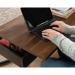 Teknik Office Canyon Lane Lift-Up Coffee Work Table Brew Oak effect durable 1in thick lift up top hidden storage and 360 degree all round finish 5431214