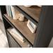 Teknik Office Shaker Style Bookcase with Doors in Raven Oak Finish & Lintel Oak Accents