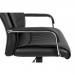 Teknik Office Kendal Black Luxury Office Chair Matching Padded Arm Covers and Chrome Five Star Base