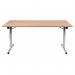 Teknik Office Beech Effect Space Folding Executive Table 6909BE