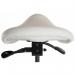 Teknik Office Perch White SitStand Height Adjustable Stool Pyramid Shaped Aluminium Five Star Base 6926WH