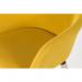 Teknik Office 4 Legged Reception Chair (Pack of 2) Yellow Soft Brushed Fabric and Oak Coloured Legs 6929YEL