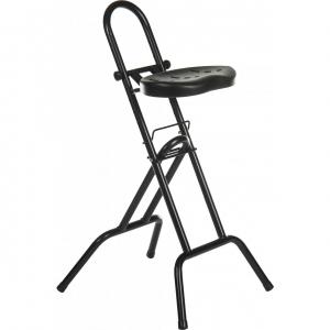 Teknik Office Industrial Support Stool with Durable Polyurethane Seat