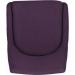 Teknik Office Welcome Reception Chairs Plum Soft Brushed Fabric Wooden Oak Legs Packs Of 2