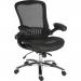 Teknik Office Harmony Executive Mesh High Backrest Chair with Adjustable Armrests and Chrome Base 6956