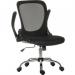 Flip Mesh Executive chair in Black with Fixed Aerated Mesh Backrest and Flip up Armrests