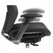 Teknik Office Quantum Black Executive Chair Breathable Mesh Backrest Multi-Adjustable Padded Armrests 6966BLK