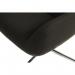 Teknik Office Fjord Nest chair in Carbon with high curving back Mainline Plus fabric 6986