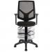 Teknik Office Vanguard Twin Lever Mesh Back Executive Task Operator Office Chair Height Adjustable Height Drafting Kit Height Adjustable Arms Black 6998/1164/0280