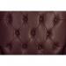 Teknik Office Chairman Guest Burgundy traditional button tufted luxury bonded leather guest chair 7600