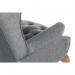 Teknik Office Chairman Guest Grey Fabric traditional button tufted luxury guest chair 7800