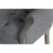 Teknik Office Chairman Guest Grey Fabric traditional button tufted luxury guest chair 7800
