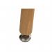 Teknik Office Skandi Square Table in White with wipe clean top, beech legs and easy self assembly 8200