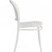 Teknik Office Skandi Caf Chair in white, wipe clean finish, no assembly required and perfect for breakout and canteens and boxed in 2s 8500