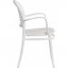 Teknik Office Skandi Caf Armchair in white, wipe clean finish, no assembly required and perfect for breakout and canteens and boxed in 2s 8600