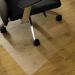 Teknik Office Polycarbonate Chair Mat for Hard Floors, smooth backed compatible with under floor heating systems and 100% recyclable 900x1200mm 8800006