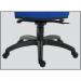 Teknik Office Ergo Plus Black Fabric 24 Hour Operator Chair Standard Black Nylon Base Rated up to 24 Stone Optional Arm Rests 9600BLK/R510